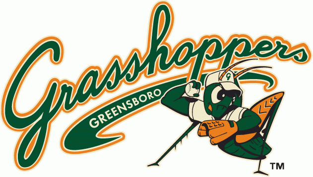 Greensboro Grasshoppers 2005-Pres Primary Logo iron on paper